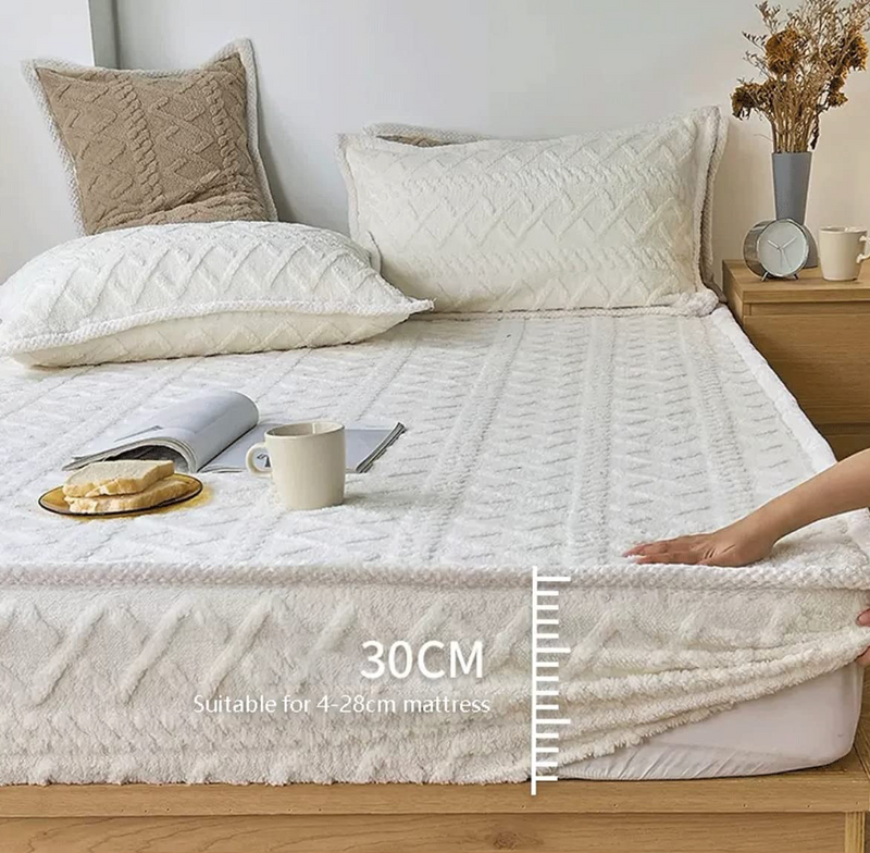 ComfortAura™ Lenjerie de pat din catifea flanel