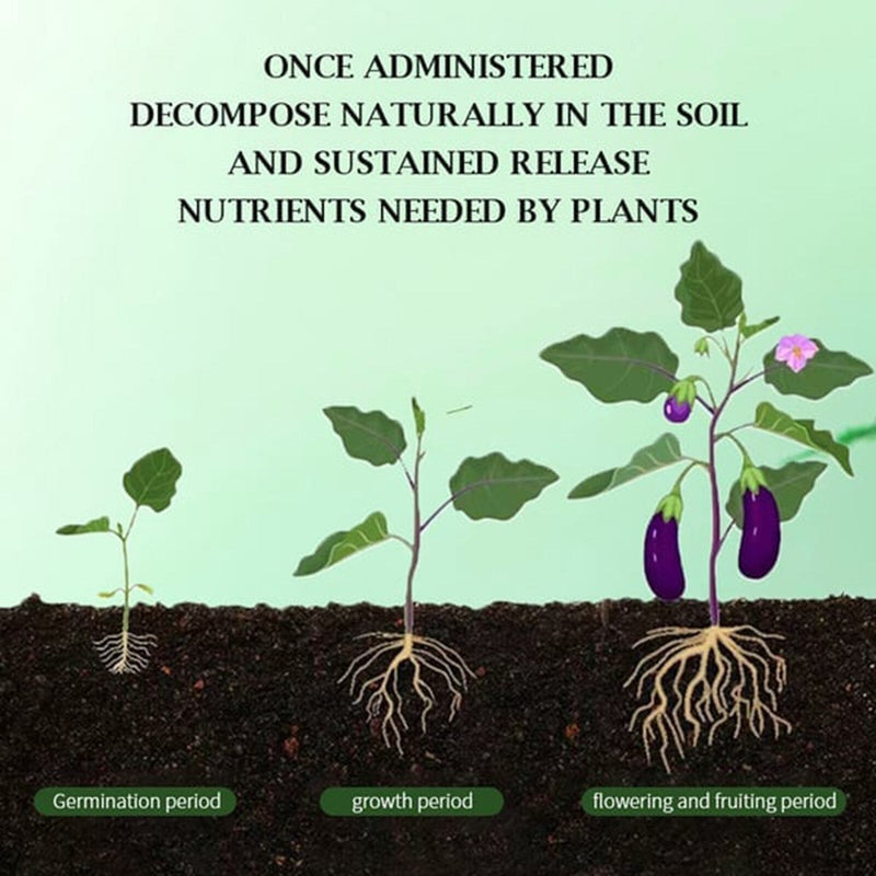 VegiBloom™ Tablete naturale pentru cultivarea plantelor