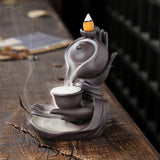 ZenFlow™ Ceainic de mână Buddha Aromaterapie
