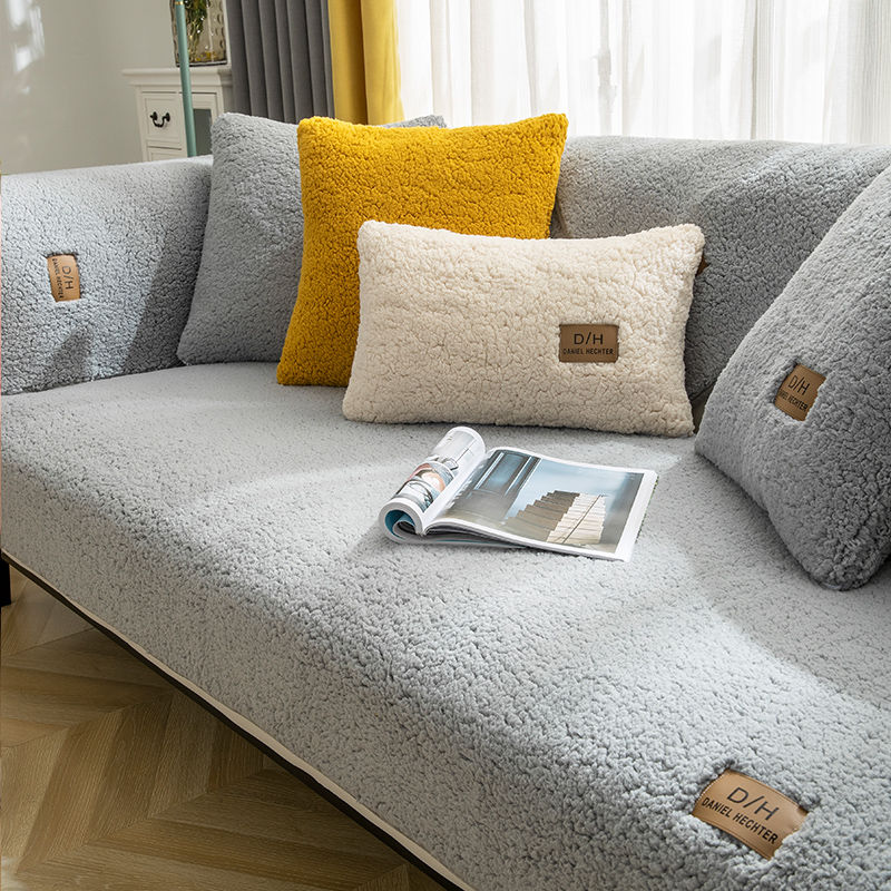 CuddlyCouch™️ Huse de canapea confortabile din lana